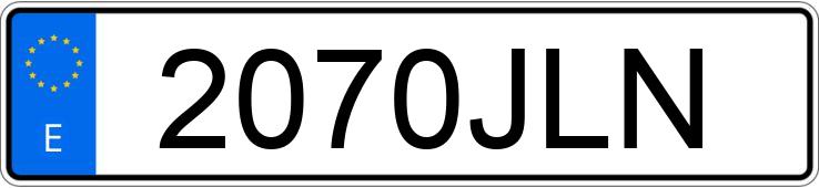 Numer rejestracyjny 2070JLN posiada FORD C-MAX