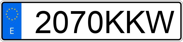 Numer rejestracyjny 2070KKW posiada RENAULT MEGANE Numer rejestracyjny 2070KKW posiada RENAULT MEGANE