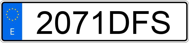 Numer rejestracyjny 2071DFS posiada VOLKSWAGEN PASSAT Numer rejestracyjny 2071DFS posiada VOLKSWAGEN PASSAT