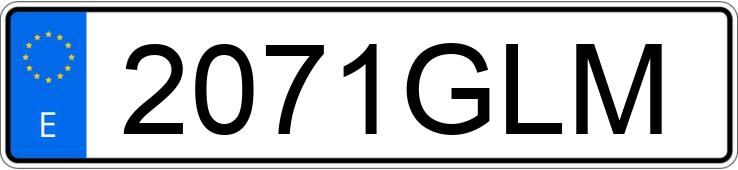 Pirat drogowy w pojeździe o numerach rejestracyjnych 2071GLM