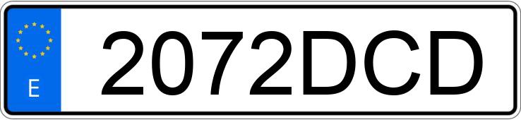 Numer rejestracyjny 2072DCD posiada SEAT LEON FR 1.9 TDI 150