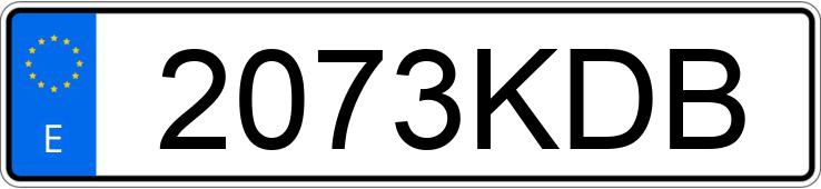 Numer rejestracyjny 2073KDB posiada TOYOTA RAV4 Numer rejestracyjny 2073KDB posiada TOYOTA RAV4