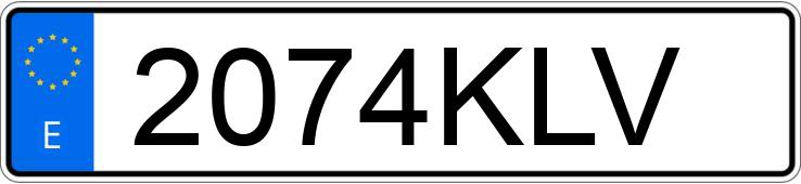 Numer rejestracyjny 2074KLV posiada FORD FIESTA Numer rejestracyjny 2074KLV posiada FORD FIESTA