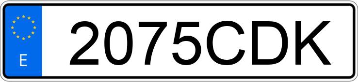 Numer rejestracyjny 2075CDK posiada VOLKSWAGEN PASSAT Numer rejestracyjny 2075CDK posiada VOLKSWAGEN PASSAT