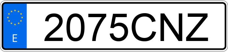 Numer rejestracyjny 2075CNZ posiada BMW SERIE 3 Numer rejestracyjny 2075CNZ posiada BMW SERIE 3