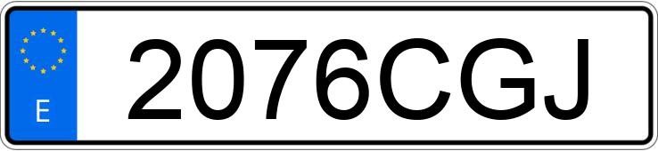 Numer rejestracyjny 2076CGJ posiada SKODA FABIA Numer rejestracyjny 2076CGJ posiada SKODA FABIA