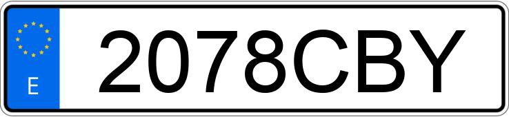 Numer rejestracyjny 2078CBY posiada VOLVO 940
