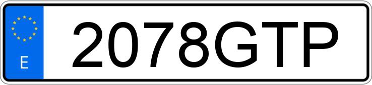 Numer rejestracyjny 2078GTP posiada VOLKSWAGEN SCIROCCO