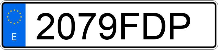 Numer rejestracyjny 2079FDP posiada HONDA FR-V 2.2 I-CTDI EXECUTIVE NAV