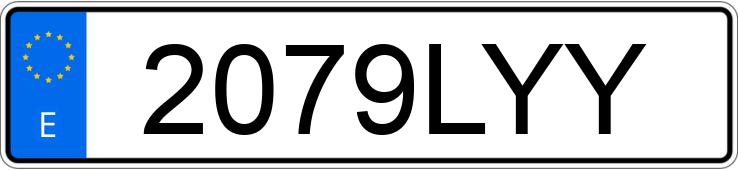 Numer rejestracyjny 2079LYY posiada BMW X1 Numer rejestracyjny 2079LYY posiada BMW X1