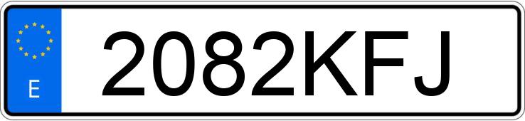 Numer rejestracyjny 2082KFJ posiada HYUNDAI KONA Numer rejestracyjny 2082KFJ posiada HYUNDAI KONA