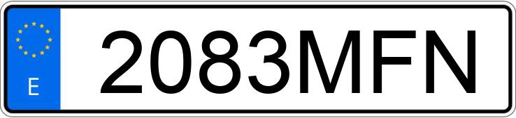 Numer rejestracyjny 2083MFN posiada CUPRA FORMENTOR