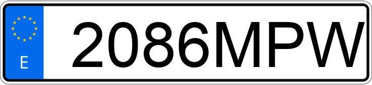Numer rejestracyjny 2086MPW posiada TOYOTA YARIS Numer rejestracyjny 2086MPW posiada TOYOTA YARIS