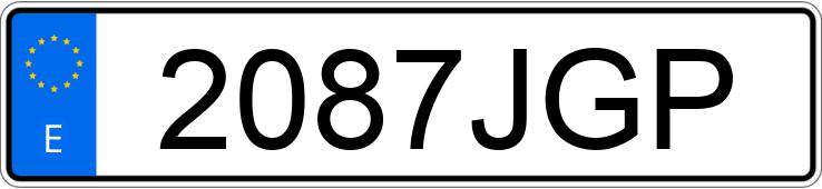 Numer rejestracyjny 2087JGP posiada RENAULT CAPTUR