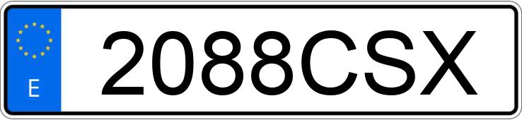 Numer rejestracyjny 2088CSX posiada AUDI A6 Numer rejestracyjny 2088CSX posiada AUDI A6