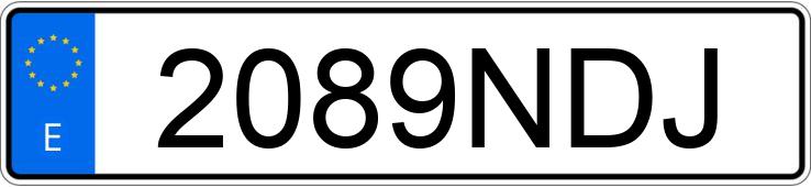 Numer rejestracyjny 2089NDJ posiada VOLKSWAGEN PASSAT Numer rejestracyjny 2089NDJ posiada VOLKSWAGEN PASSAT