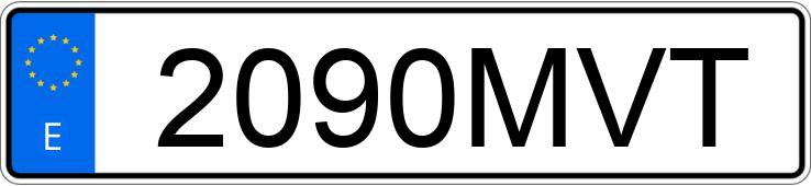 Numer rejestracyjny 2090MVT posiada OPEL MOKKA
