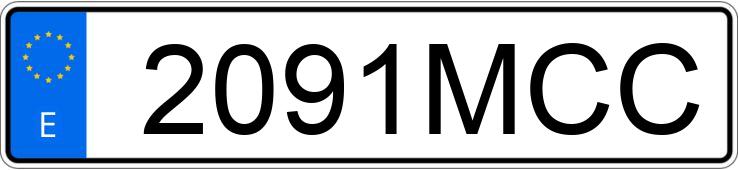 Numer rejestracyjny 2091MCC posiada AUDI RS6