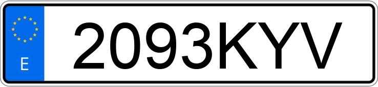 Numer rejestracyjny 2093KYV posiada SYM GTS Numer rejestracyjny 2093KYV posiada SYM GTS