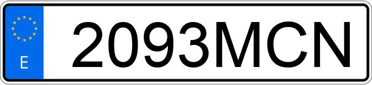 Numer rejestracyjny 2093MCN posiada CITROEN C3 1.5 BLUEHDI 100 S&S C-SERIES