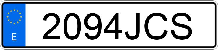 Numer rejestracyjny 2094JCS posiada DACIA DUSTER