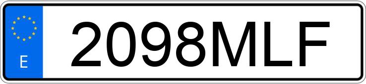 Numer rejestracyjny 2098MLF posiada ALFA ROMEO STELVIO