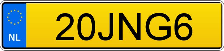 Numer rejestracyjny 20JNG6 posiada PORSCHE 911