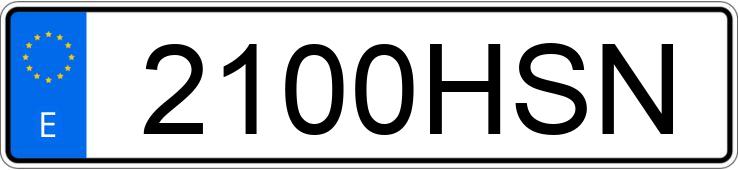 Numer rejestracyjny 2100HSN posiada AUDI A7 SPORTBACK Numer rejestracyjny 2100HSN posiada AUDI A7 SPORTBACK