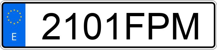 Numer rejestracyjny 2101FPM posiada CITROEN C4