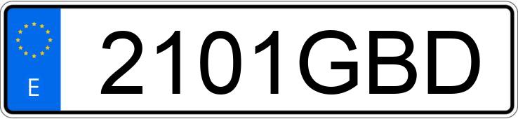 Numer rejestracyjny 2101GBD posiada BMW SERIE 5