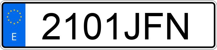 Numer rejestracyjny 2101JFN posiada FORD FIESTA Numer rejestracyjny 2101JFN posiada FORD FIESTA