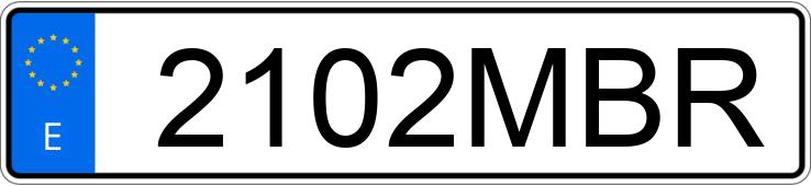 Numer rejestracyjny 2102MBR posiada DS DS3 CROSSBACK