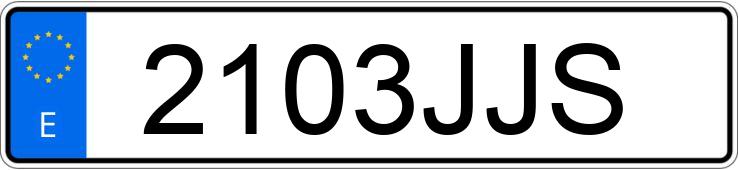 Numer rejestracyjny 2103JJS posiada BMW X6