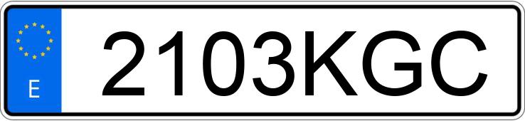 Numer rejestracyjny 2103KGC posiada PEUGEOT 5008