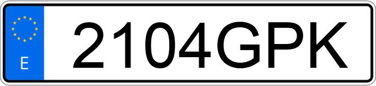 Numer rejestracyjny 2104GPK posiada MINI MINI Numer rejestracyjny 2104GPK posiada MINI MINI