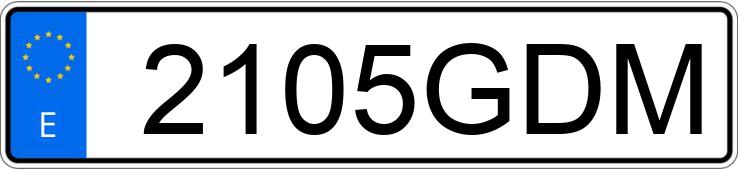 Le numéro d’enregistrement 2105GDM a FORD KUGA Le numéro d’enregistrement 2105GDM a FORD KUGA
