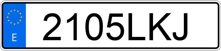 Numer rejestracyjny 2105LKJ posiada VOLKSWAGEN GOLF Numer rejestracyjny 2105LKJ posiada VOLKSWAGEN GOLF