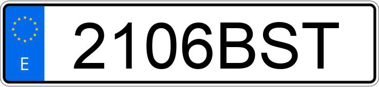 Numer rejestracyjny 2106BST posiada AUDI A4 Numer rejestracyjny 2106BST posiada AUDI A4