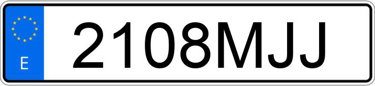 Numer rejestracyjny 2108MJJ posiada TOYOTA PROACE CITY VERSO