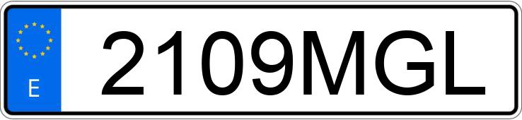 Numer rejestracyjny 2109MGL posiada HONDA JAZZ