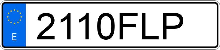 Numer rejestracyjny 2110FLP posiada BMW SERIE 3