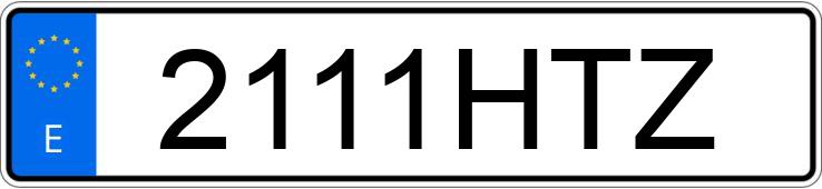 Numer rejestracyjny 2111HTZ posiada PEUGEOT 2008