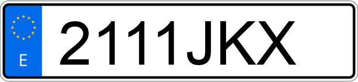 Numer rejestracyjny 2111JKX posiada MAZDA CX-5