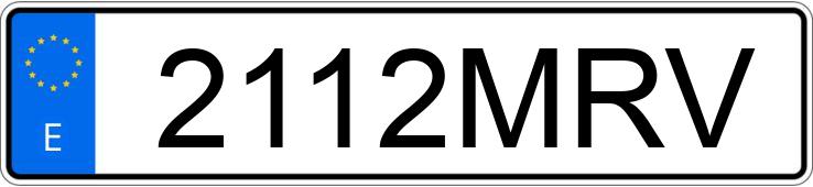 Numer rejestracyjny 2112MRV posiada DACIA SANDERO