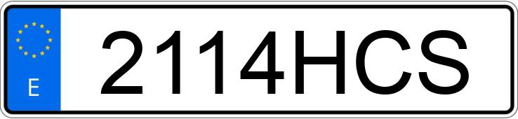 Numer rejestracyjny 2114HCS posiada SEAT ALTEA FREETRACK