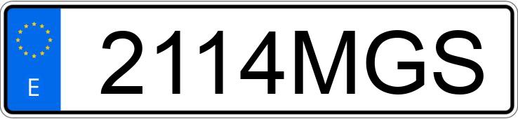 Registreringsnummeret 2114MGS har SEAT LEON