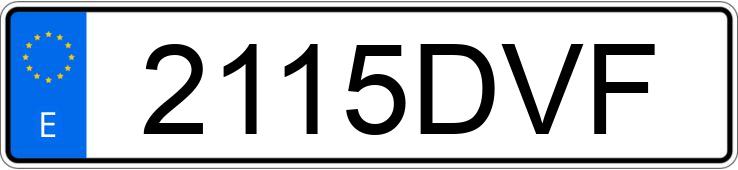 Numer rejestracyjny 2115DVF posiada CITROEN JUMPER