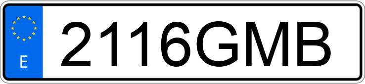 Numer rejestracyjny 2116GMB posiada AUDI A5