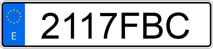 Numer rejestracyjny 2117FBC posiada PEUGEOT 407