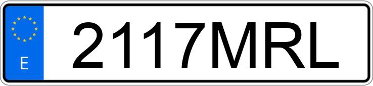 Numer rejestracyjny 2117MRL posiada TOYOTA HILUX